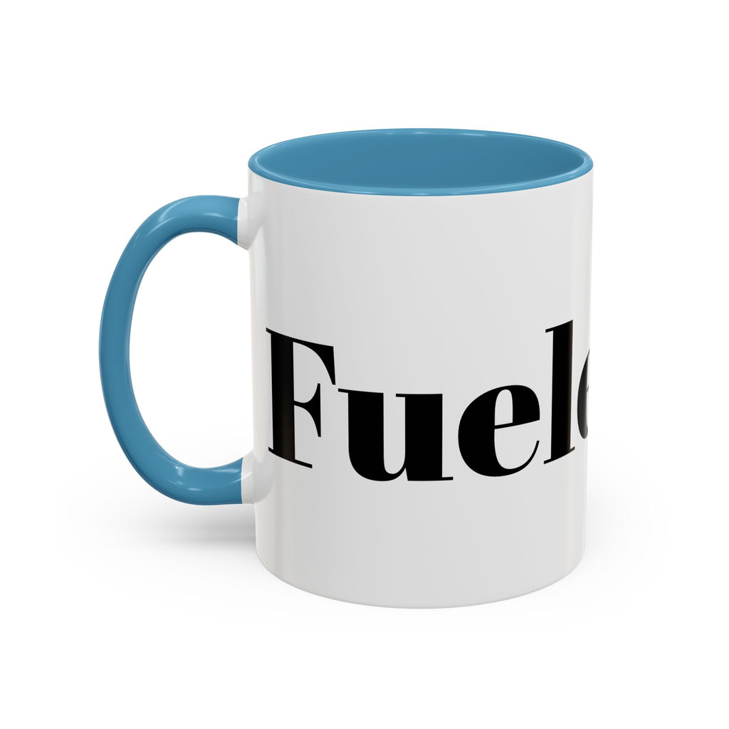 Curated By Design Accent Coffee Mug – Black-Trim Ceramic (11/15 oz)