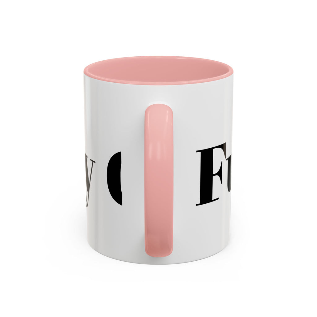 Curated By Design Accent Coffee Mug – Black-Trim Ceramic (11/15 oz)