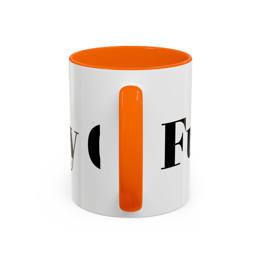 Curated By Design Accent Coffee Mug – Black-Trim Ceramic (11/15 oz)